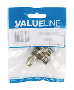 Conector coaxial profesional mama cotit Valueline