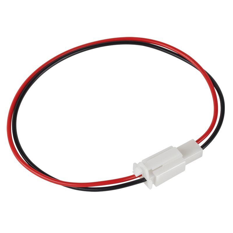 Conector DC mama-tata cu cablu 30cm 2x0.5mm pentru alimentare auto
