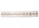 Conector regleta de conexiuni conectori 6.3x0.8mm max.75C VOGT 387224