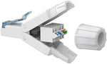 Conector RJ45 CAT6A UTP asamblare rapida fara unelte AWG24-22 Goobay 65941