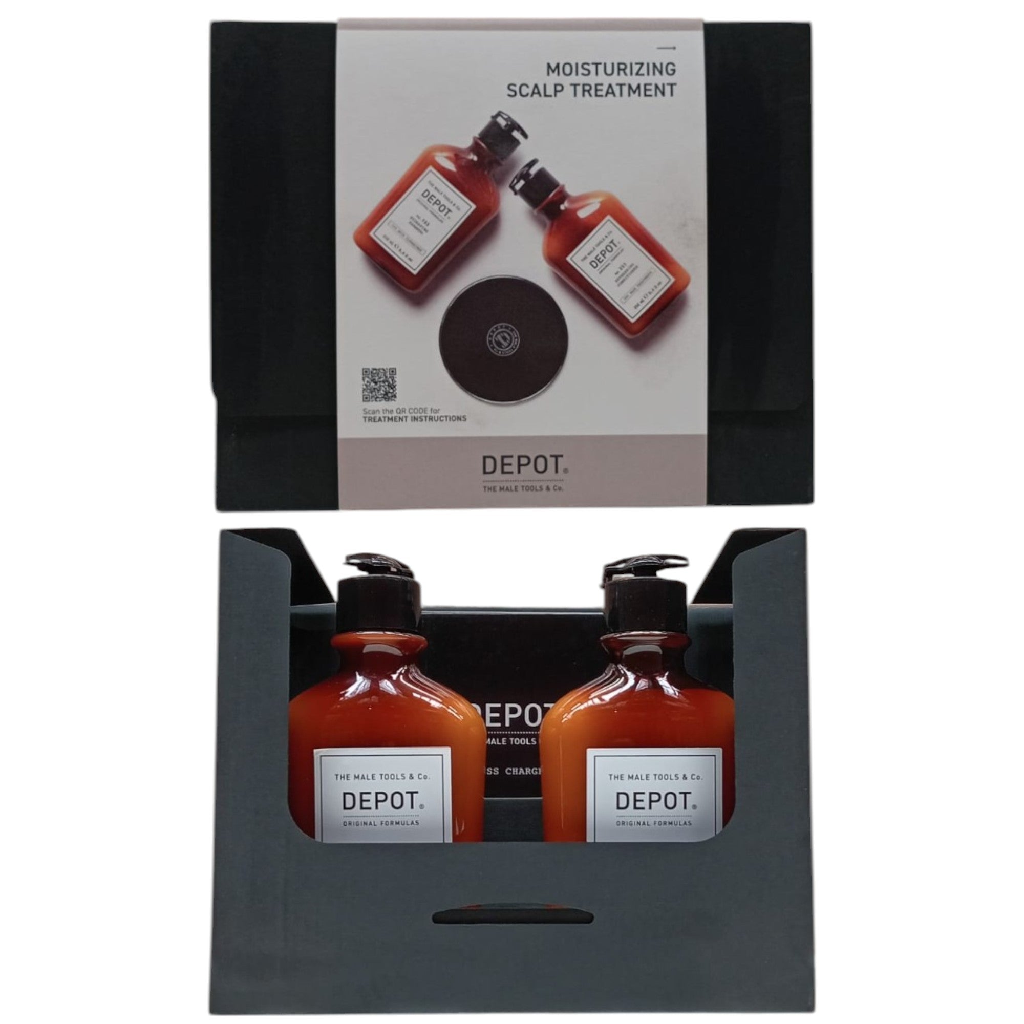 Consumer Kit E Set Depot: 100 Hair Cleansing No. 103, Pro-Vitamin B5, Hair Shampoo, For Hydration, 250 ml + 200 Hair Treatments No. 201, Botanical Complex, Hair Conditioner, For Revitalizing, 250 ml - Olmarkt