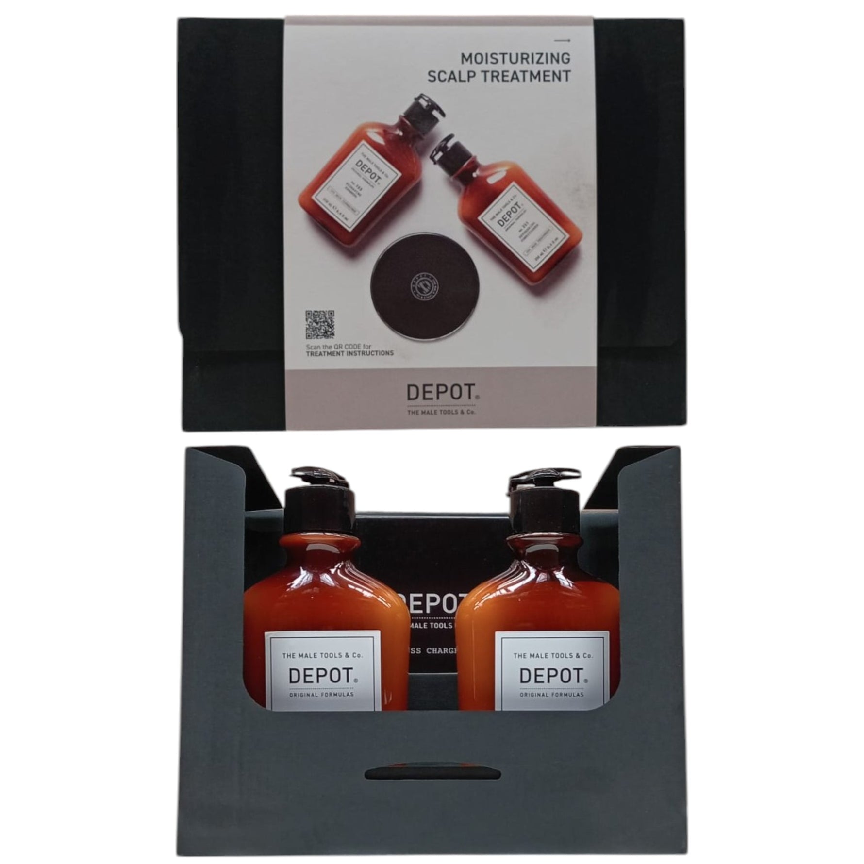 Consumer Kit E Set Depot: 100 Hair Cleansing No. 103, Pro-Vitamin B5, Hair Shampoo, For Hydration, 250 ml + 200 Hair Treatments No. 201, Botanical Complex, Hair Conditioner, For Revitalizing, 250 ml - Olmarkt