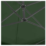 Cort pliabil pentru Evenimente, cadru metalic pentru curte si gradina, 2x3 m, Verde, Flippy