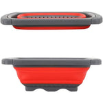 Cos de Scurgere Retractabil pentru Chiuveta, Flippy, cu Filtru, pentru Fructe si Legume, de Uz Casnic, 39x12 cm, Design