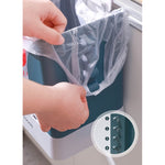 Cos de Gunoi Extensibil, Flippy, din Plastic, Reglabil, Pliabil, Versatil, pentru Bucatarie, Baie sau Birou, Cos
