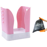 Cos de Gunoi Extensibil, Flippy, din Plastic, Reglabil, Pliabil, Versatil, pentru Bucatarie, Baie sau Birou, Cos