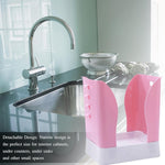 Cos de Gunoi Extensibil, Flippy, din Plastic, Reglabil, Pliabil, Versatil, pentru Bucatarie, Baie sau Birou, Cos