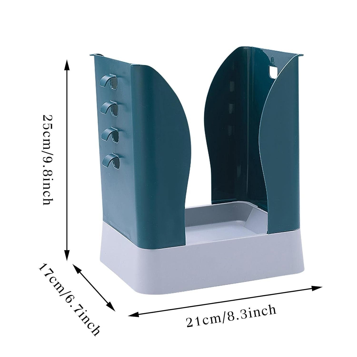 Cos de Gunoi Extensibil, Flippy, din Plastic, Reglabil, Pliabil, Versatil, pentru Bucatarie, Baie sau Birou, Cos