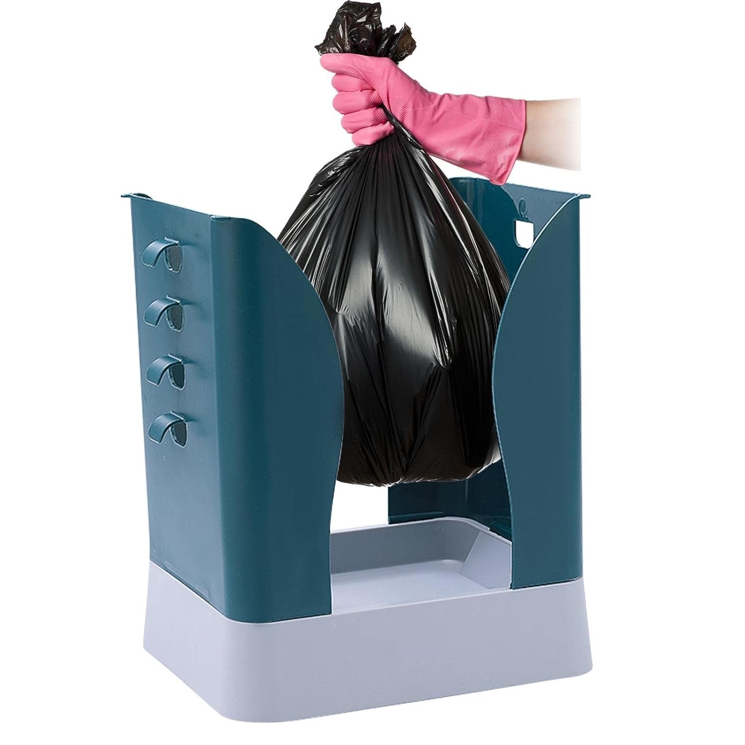 Cos de Gunoi Extensibil, Flippy, din Plastic, Reglabil, Pliabil, Versatil, pentru Bucatarie, Baie sau Birou, Cos