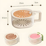Cos de Scurgere pentru Fructe 2 in 1, Flippy, din Plastic Durabil, Filtru Telescopic, Scurgator de Fructe si Legume,