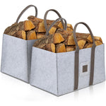 Cos Multifunctional pentru Rufe Murdare, Cos Depozitare, Flippy, Gri, 50x34x32, Geanta Durabila pentru Lemne si