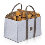 Cos Multifunctional pentru Rufe Murdare, Cos Depozitare, Flippy, Gri, 50x34x32, Geanta Durabila pentru Lemne si