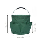 Geanta Cos pentru Scule de 17L, Flippy, Buzunare Exterioare, Cos de Picnic Portabil, Cos pentru Plaja, Cos pentru