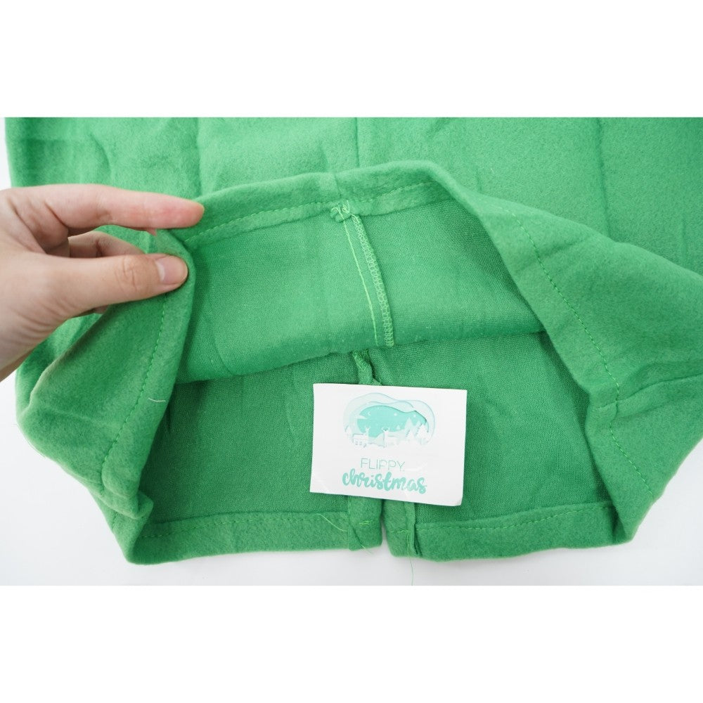 Costum Spiridus, Flippy, Baieti, 1-3 ani, Verde, Poliester