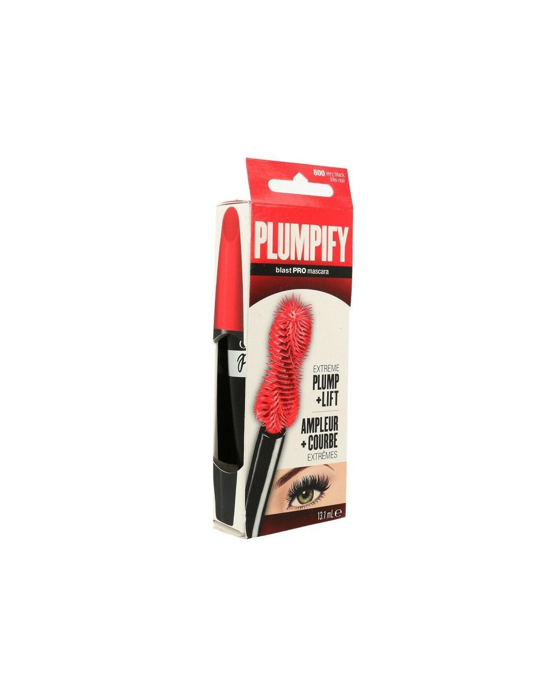 Covergirl, Plumpify, Ridicare, Mascara, Negru Maro, 13.1 ml - Olmarkt