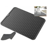 Covoras din Silicon pentru Scurgere Vase, Flippy, Uz Casnic, Rezistent la Temperaturi Ridicate, Izolator, 43x32.5 cm,