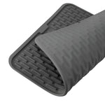 Covoras din Silicon pentru Scurgere Vase, Flippy, Uz Casnic, Rezistent la Temperaturi Ridicate, Izolator, 43x32.5 cm,