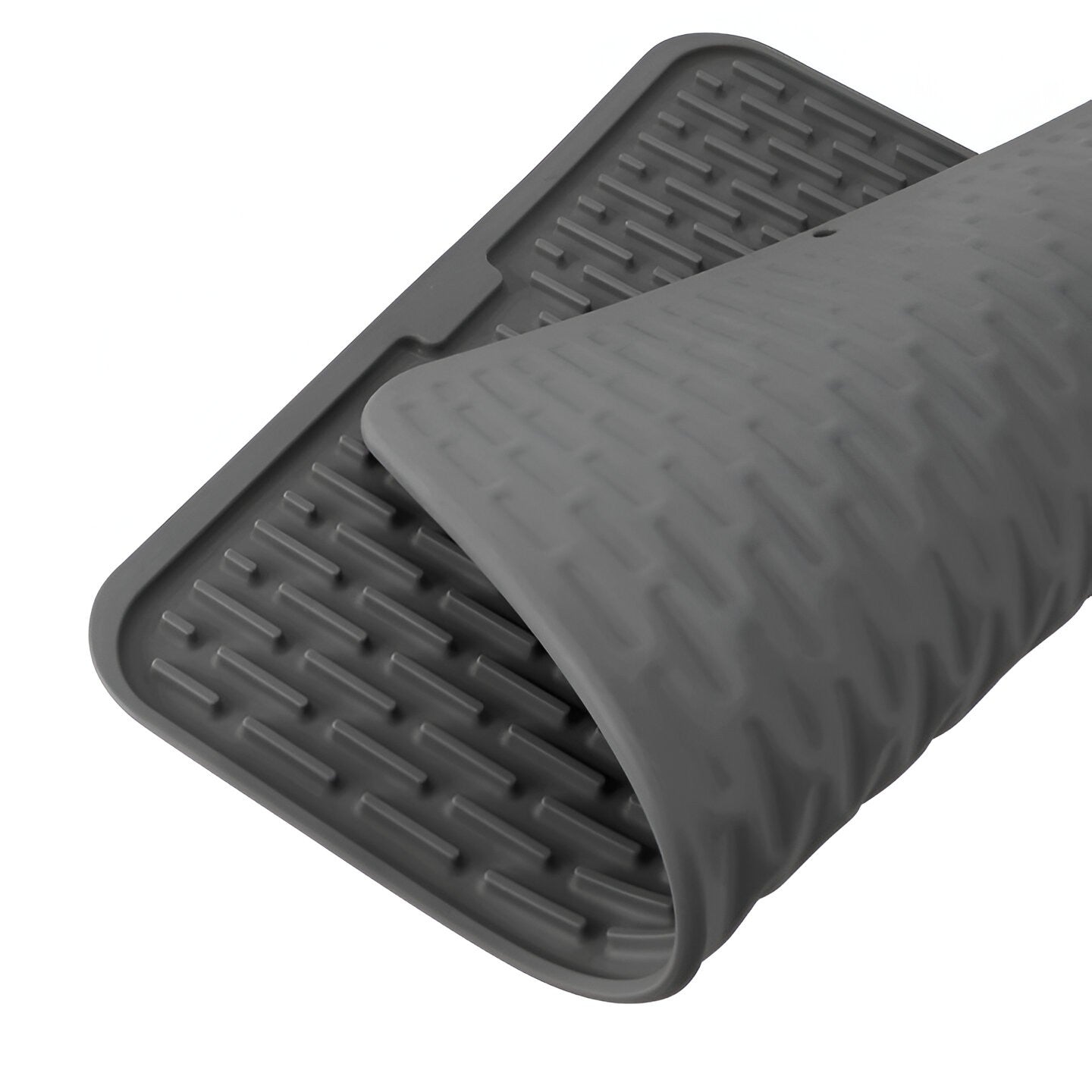 Covoras din Silicon pentru Scurgere Vase, Flippy, Uz Casnic, Rezistent la Temperaturi Ridicate, Izolator, 43x32.5 cm,