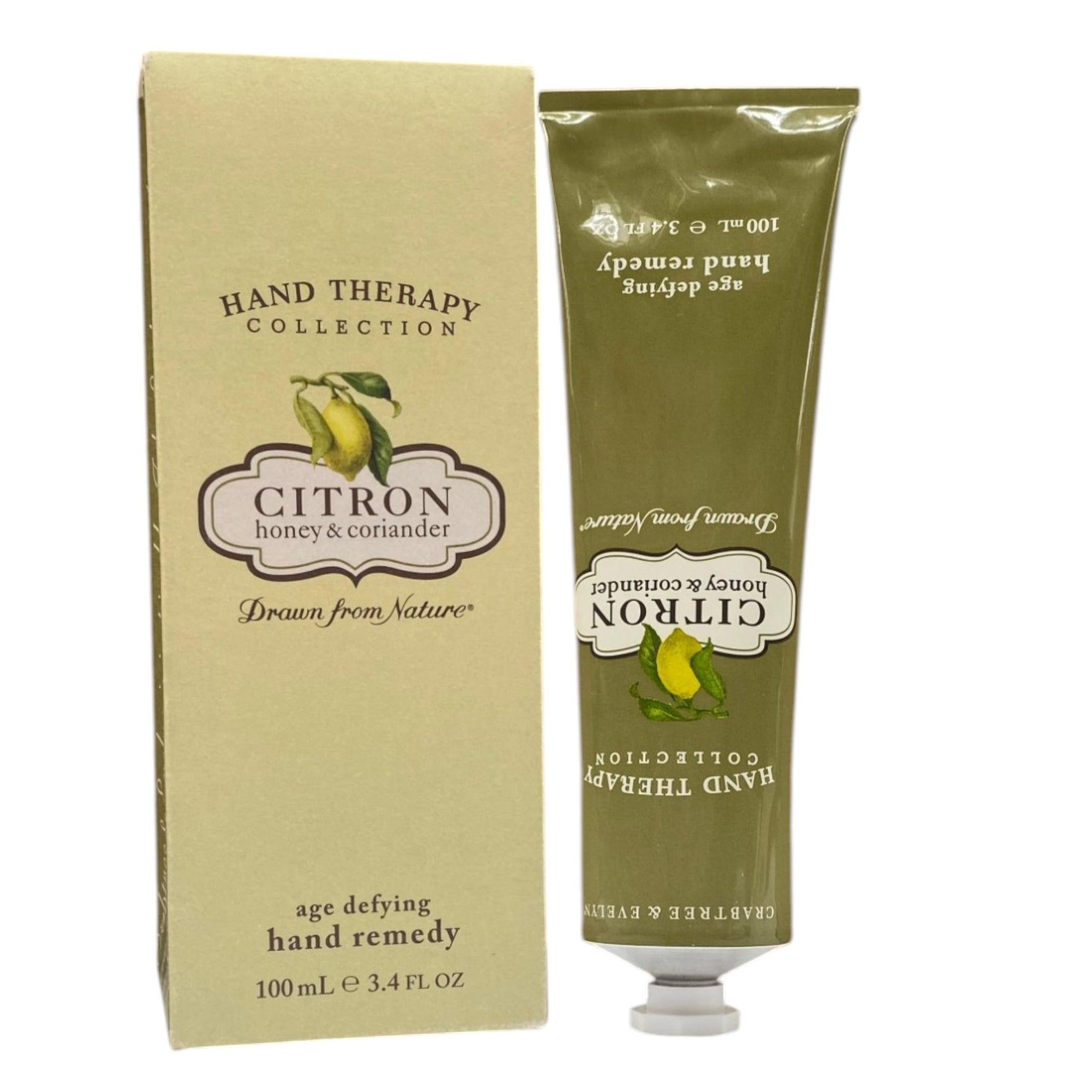 Crabtree & Evelyn, Citron, Honey & Coriander, Anti-îmbătrânire, Cremă pentru mâini, 100 g - Olmarkt