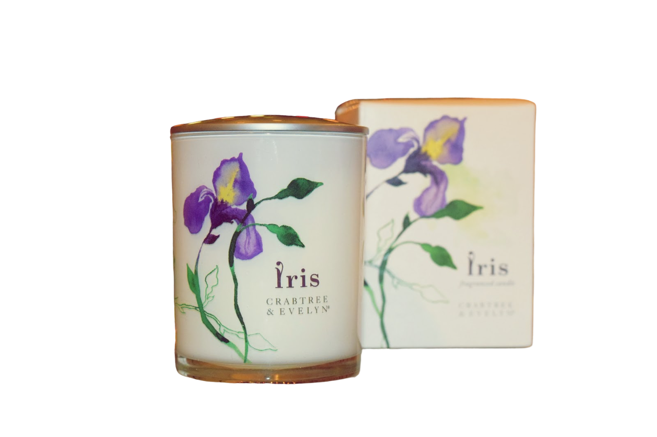Crabtree & Evelyn, Iris, Lumânare parfumată, 200 g - Olmarkt