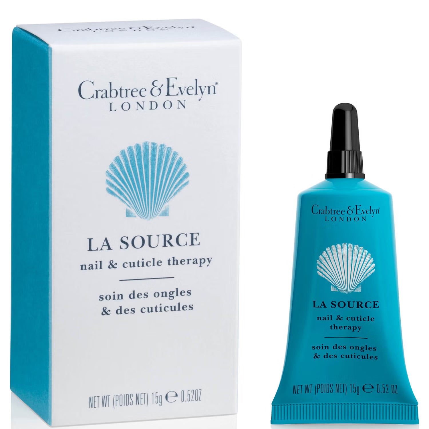 Crabtree & Evelyn, La Source, Restaurativ, Totul într-unul, Tratament cu cremă pentru unghii, 15 g - Olmarkt