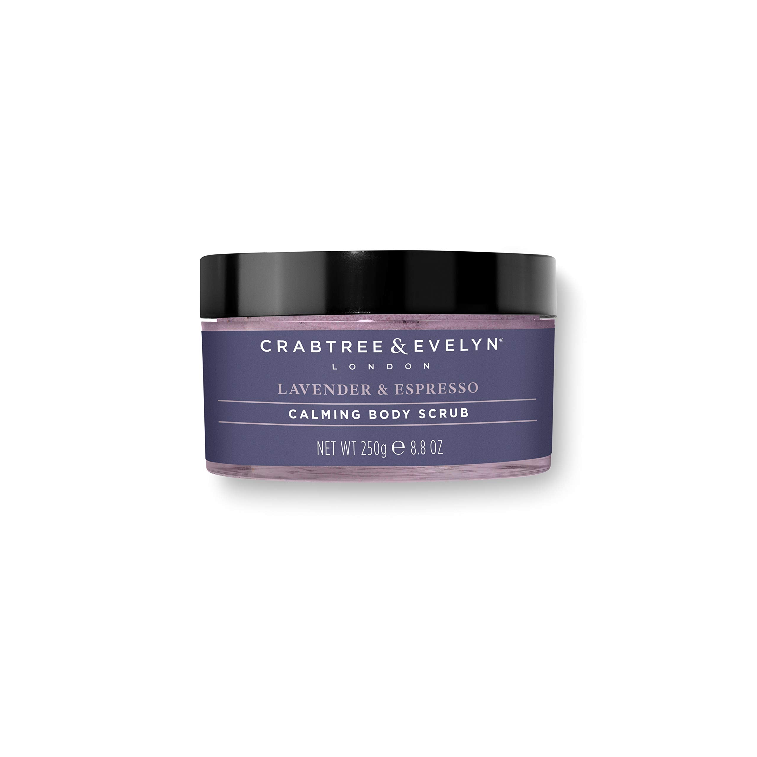 Crabtree & Evelyn, Lavender & Espresso, Calmant, Exfoliant pentru corp, 220 ml - Olmarkt