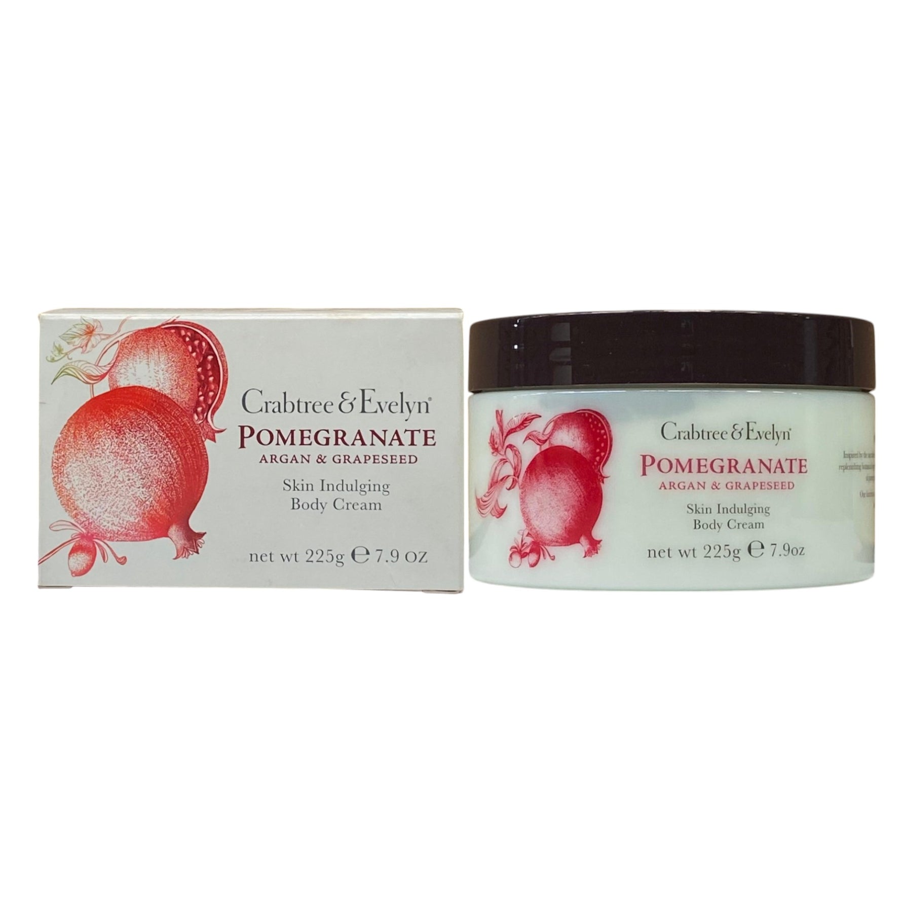 Crabtree & Evelyn, Pomegranate & Argan, Hrănitor, Cremă de corp, 225 ml - Olmarkt