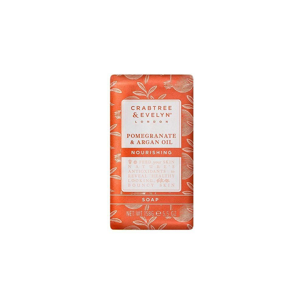 Crabtree & Evelyn, Pomegranate & Argan Oil, Hrănitor, Bucată de săpun, 158 g - Olmarkt