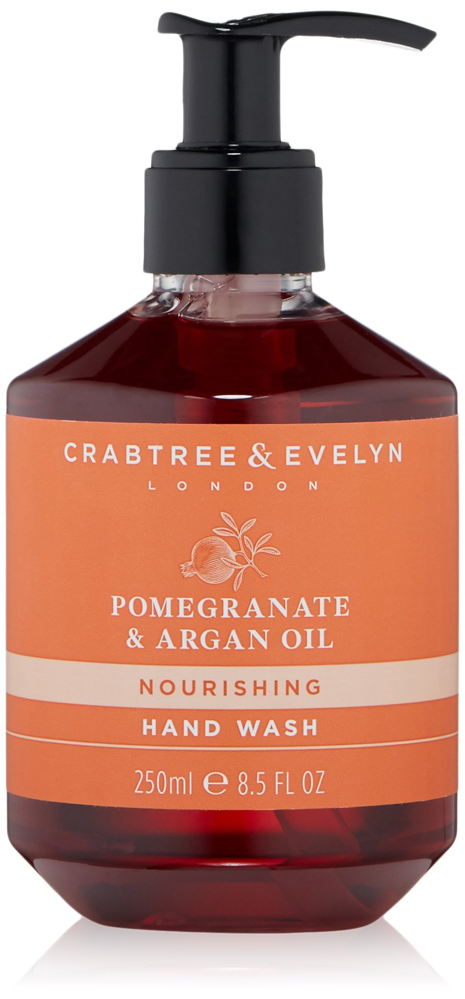 Crabtree & Evelyn, Pomegranate & Argan Oil, Hrănitor, Săpun lichid, Pentru mâini, 250 ml - Olmarkt