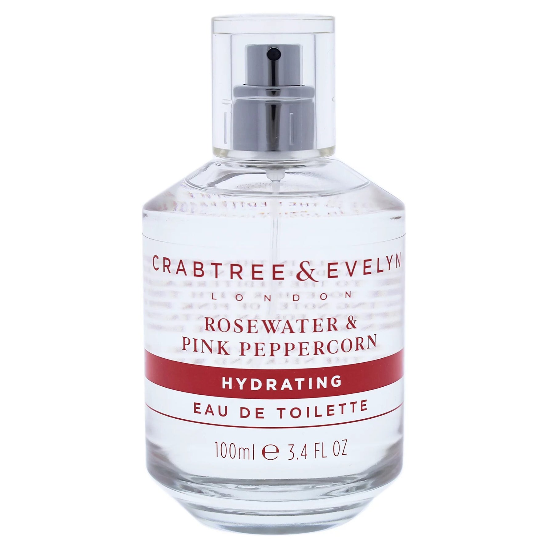 Crabtree & Evelyn, Rosewater & Pink Peppercorn, Apă de toaletă, Pentru femei, 100 ml - Olmarkt
