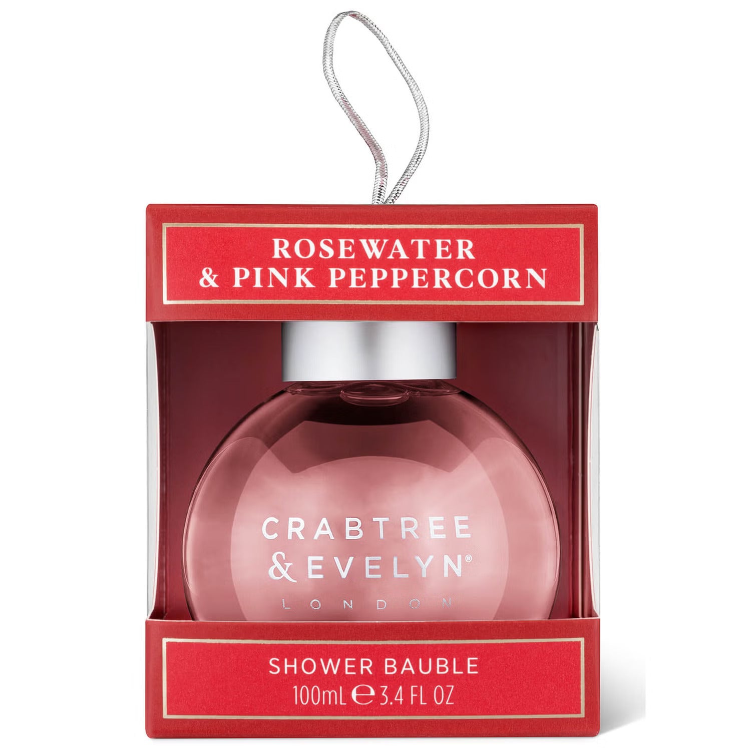 Crabtree & Evelyn, Rosewater & Pink Peppercorn, Gel de duș, Pentru toate tipurile de piele, 100 ml - Olmarkt