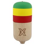 Kendama Pill X Originala, Flippy, Profesionala Model Rubber Grip Pilula, din Lemn, Varsta 9+, Ata 62/65 cm, 11 x 5 x 5
