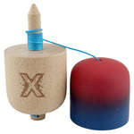 Kendama Pill X Originala, Flippy, Profesionala Model Rubber Grip Pilula, din Lemn, Varsta 9+, Ata 62/65 cm, 11 x 5 x 5