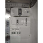 Mini Racleta de Curatare, Flippy, pentru Etichete, Adezivi, din ABS+ Metal, 2 Lame Incluse, Alb/Gri