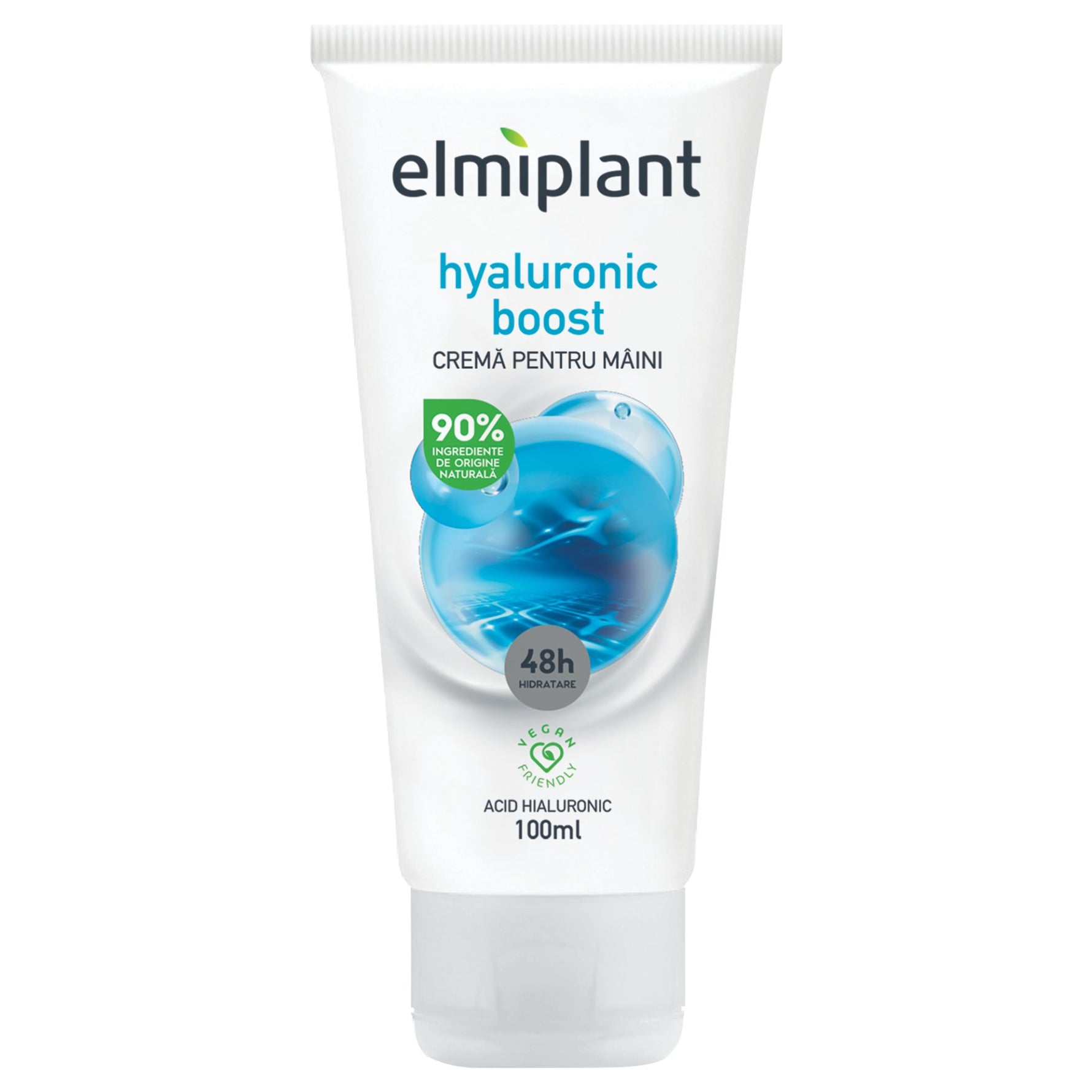Crema de Maini, Elmiplant, Hyaluronic Boost, 100 ml