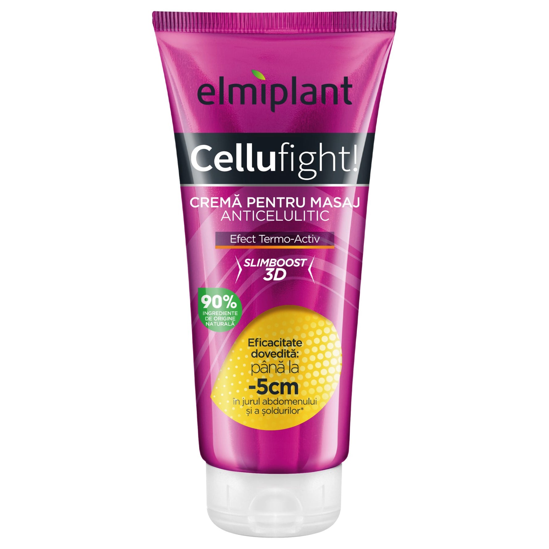 Gel Anticelulitic Pentru Drenaj, Elmiplant, Cellufight, 200 ml