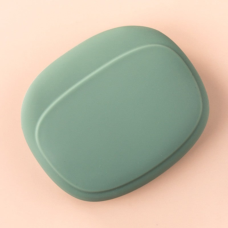 Husa din Silicon, Flippy, pentru Casti, Cabluri, Portabil, 8.5 x 10 x 2 cm, Gri