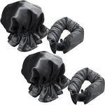 Accesoriu de Ondulat Parul, Flippy, fara Caldura, din Poliester, Manual, Prin Rasucire, 29 x 4 cm, Negru