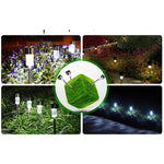 Lampa solara LED de Gradina, Flippy, Set 12 Bucati, Dispersor normal, putere 0.06W, Rezistenta IP 44, Lumina Alba Rece,