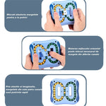 Cub magic interactiv, Magic Bean, jucarie antistres potrivit pentru copii si adulti, Albastru