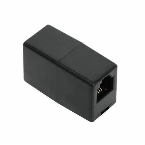 Cupla prelungire telefonica modulara RJ11 6P4C negru Well