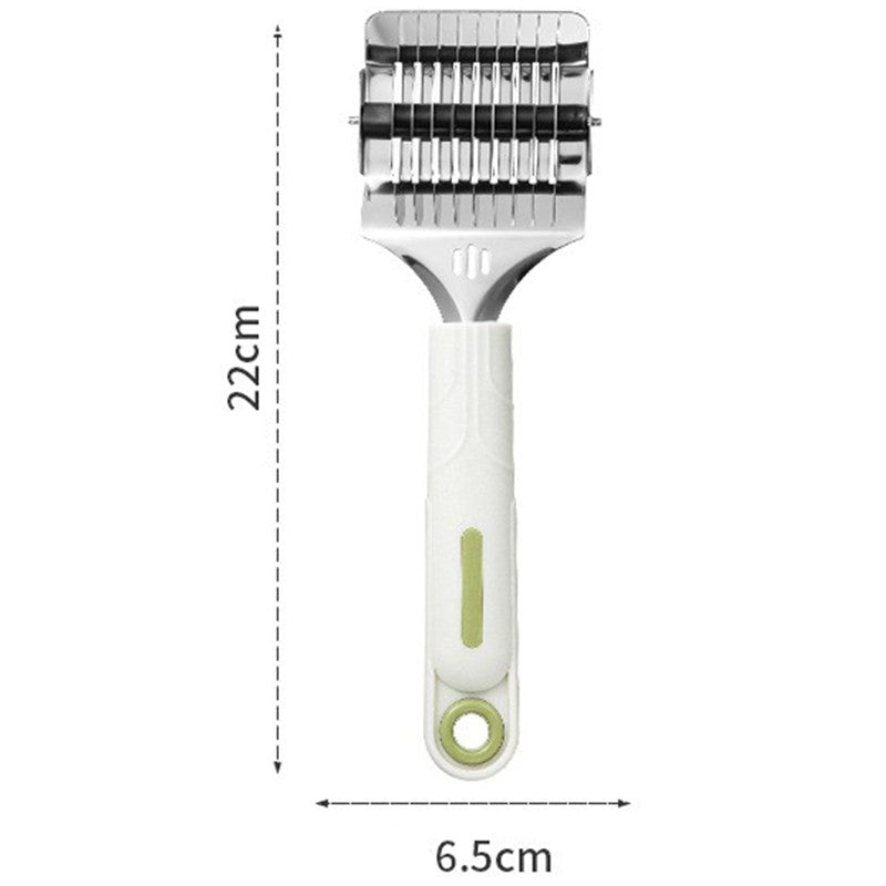 Dispozitiv de taiat Taietei, Flippy, din Plastic cu Inox Razatoare, Curatator de Legume-Fructe, Maner Anti Alunecare,