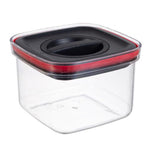 Cutie de Depozitare Alimente, Flippy, Cutie de tip Container, Recipient pentru Cereale in Bucatarie, S 11.5 x 11.5 x 8