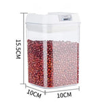 Cutie de Depozitare Alimente, Flippy, Cutie de Depozitare tip Container pentru Bucatarie, cu Capac, Inchidere Ermetica,