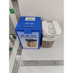 Cutie de Depozitare Alimente, Flippy, Cutie de Depozitare tip Container pentru Bucatarie, cu Capac, Inchidere Ermetica,
