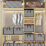 Cutie De Depozitare, Flippy, Pentru Haine, Lenjerie, Sosete Si Sutiene, Material Textil, 6 Compartimente, 44x30x20 cm,
