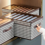 Cutie De Depozitare, Flippy, Pentru Haine, Lenjerie, Sosete Si Sutiene, Material Textil, 6 Compartimente, 44x30x20 cm,