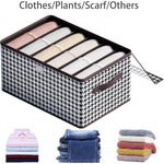 Cutie De Depozitare, Flippy, Pentru Haine, Lenjerie, Sosete Si Sutiene, Material Textil, 6 Compartimente, 44x30x20 cm,
