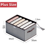 Cutie De Depozitare, Flippy, Pentru Haine, Lenjerie, Sosete Si Sutiene, Material Textil, 6 Compartimente, 44x30x20 cm,