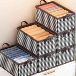 Cutie De Depozitare, Flippy, Pentru Haine, Lenjerie, Sosete Si Sutiene, Material Textil, 9 Compartimente, 44x30x20 cm,